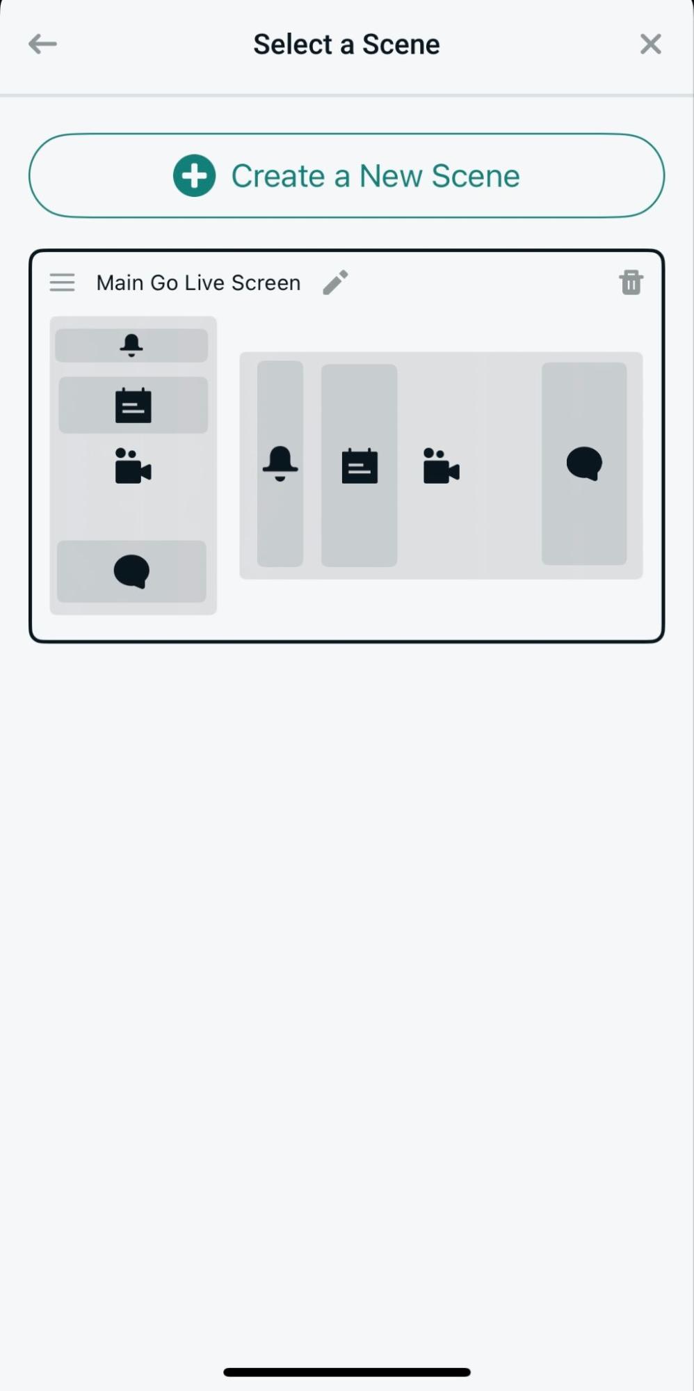 streamlabs mobile ios create scene